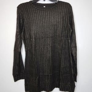 Womans Black Long Sleeve, Soft, Lightweight, Fall Shirt, Size S, New Without Tag
